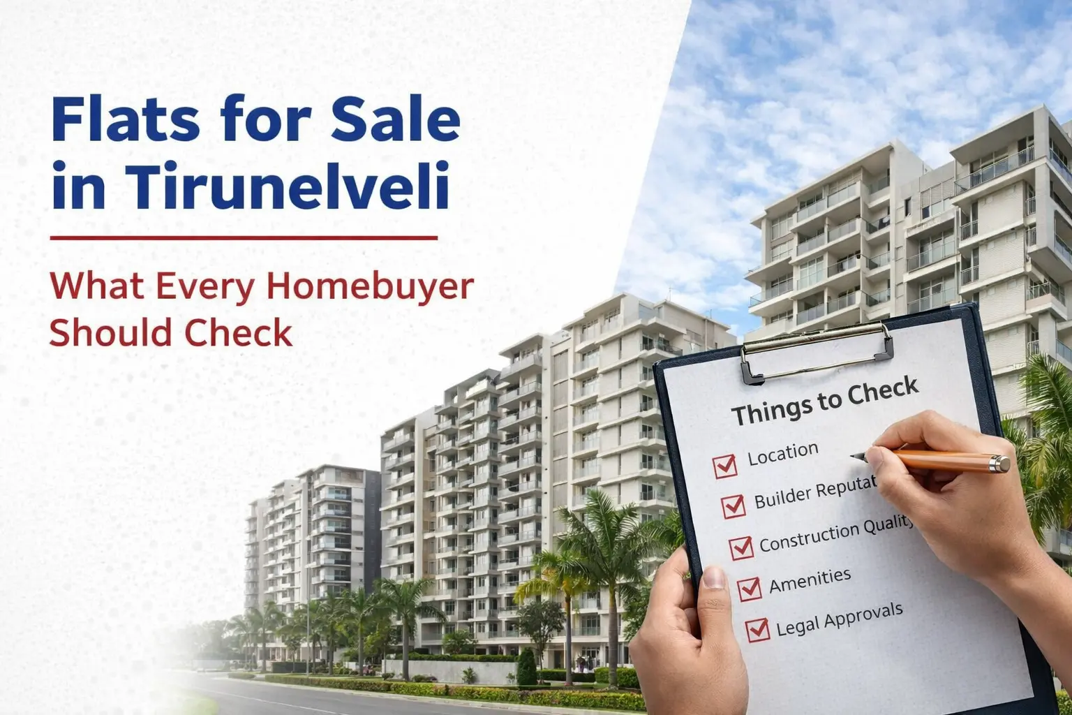 Flats for Sale in Tirunelveli – What Every Homebuyer Should Check